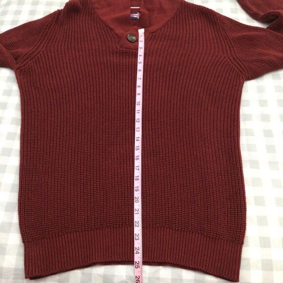 SOUL of London 2XL 100% organic cotton knit sweater men Gorpcore Normcore - Picture 8 of 12